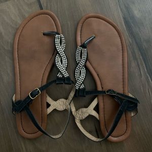 Size 7 boutique sandals